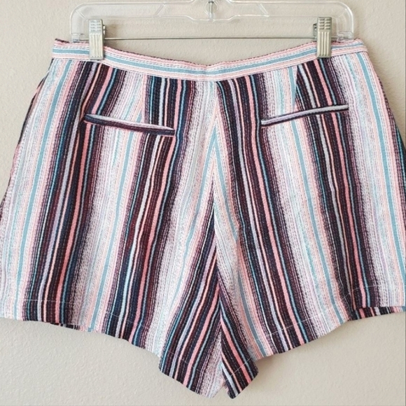 NWT IRO | High-Waisted Striped Toile Shorts - Picture 7 of 7